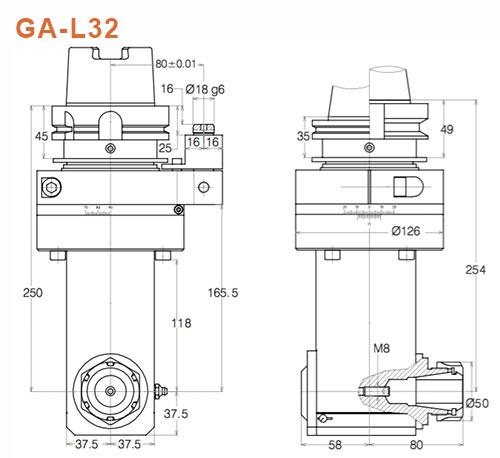 角頭-GA-L32-SK50-Gisstec-g2